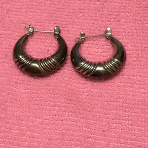 Women’s Silver Hoop Earrings